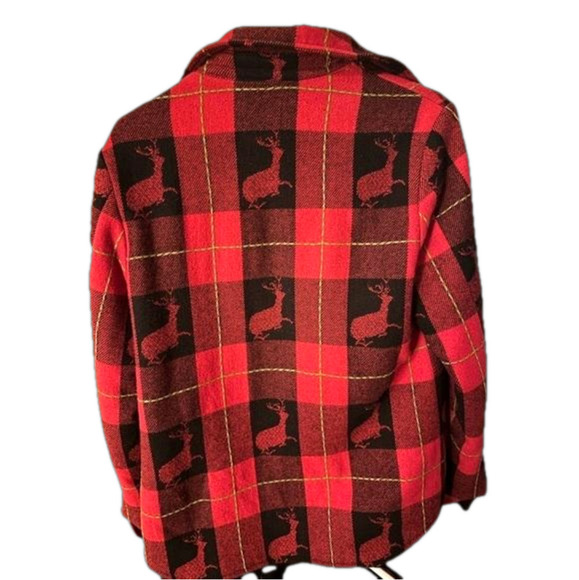 TNA Aritzia Plaid Buttoned Down Jacket - Picture 4 of 7